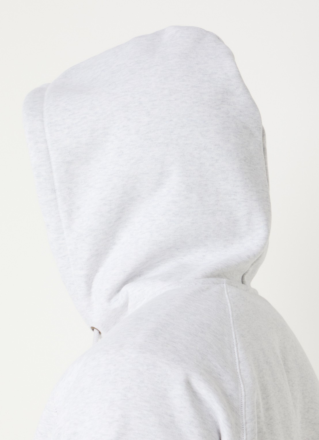 Carhartt WIP Chase sweatvest met capuchon - detail 5 grijsmele