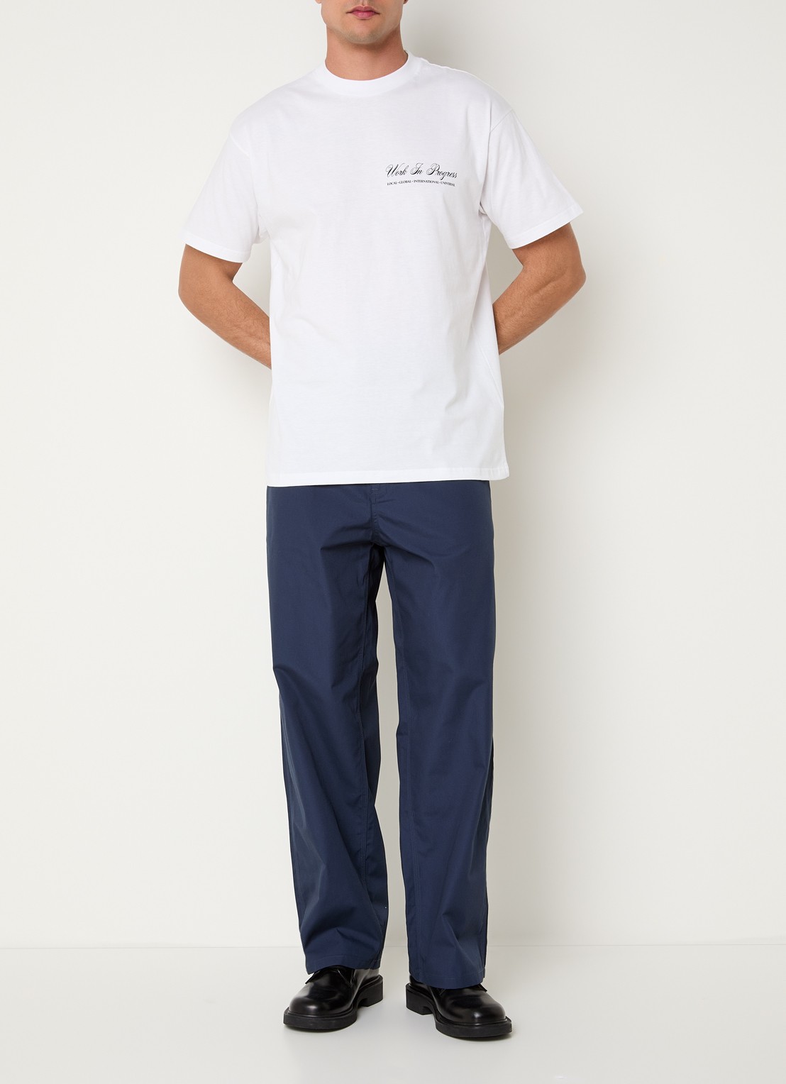 Carhartt WIP Cloud Heart T-shirt met print - voorkant 4 wit