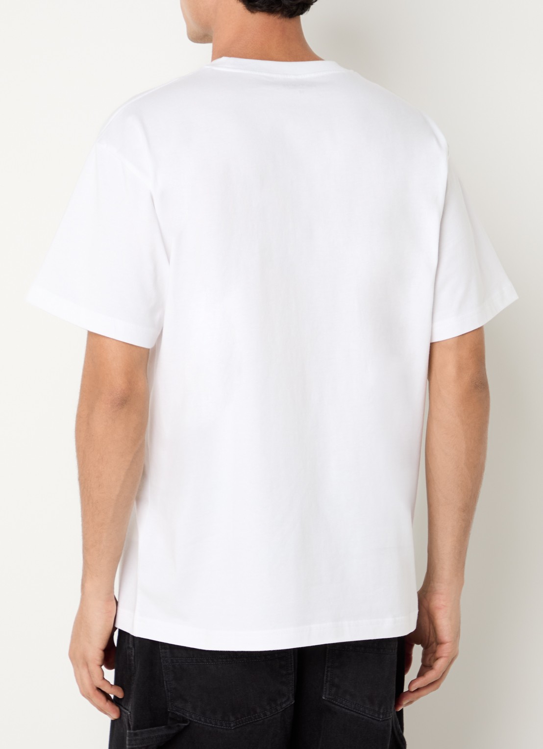 Carhartt WIP Clover T-shirt met print - achterkant wit