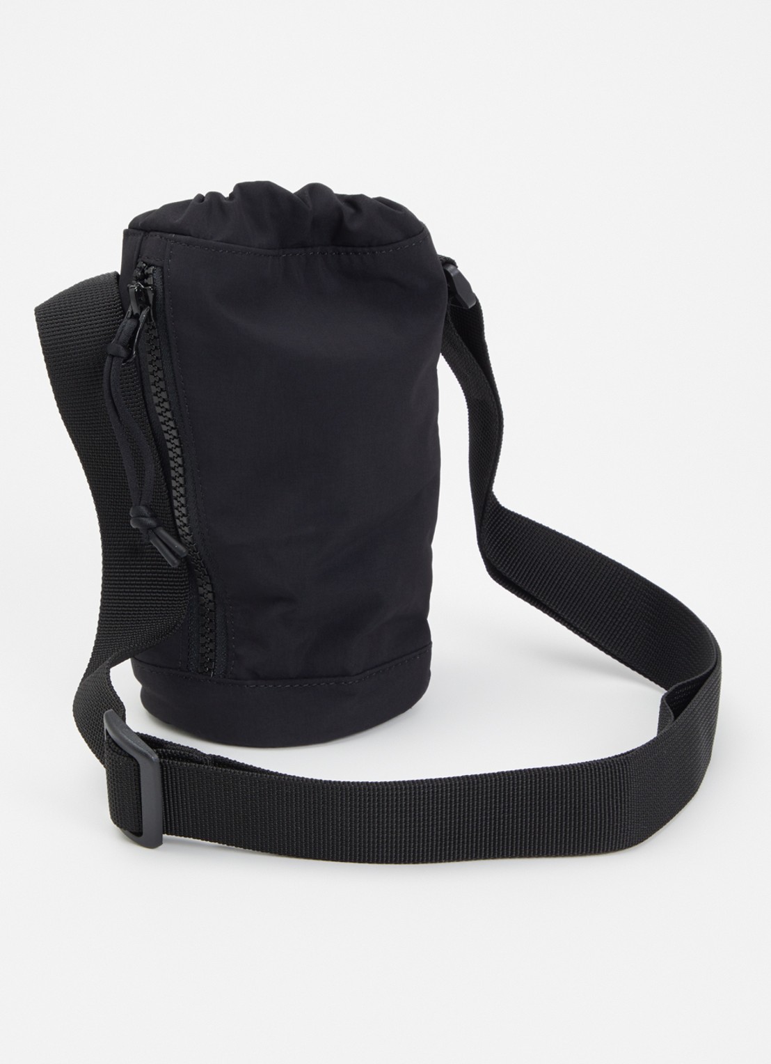 Carhartt WIP Egerton schoudertas met verstelbare schouderriem en logo  - achterkant zwart