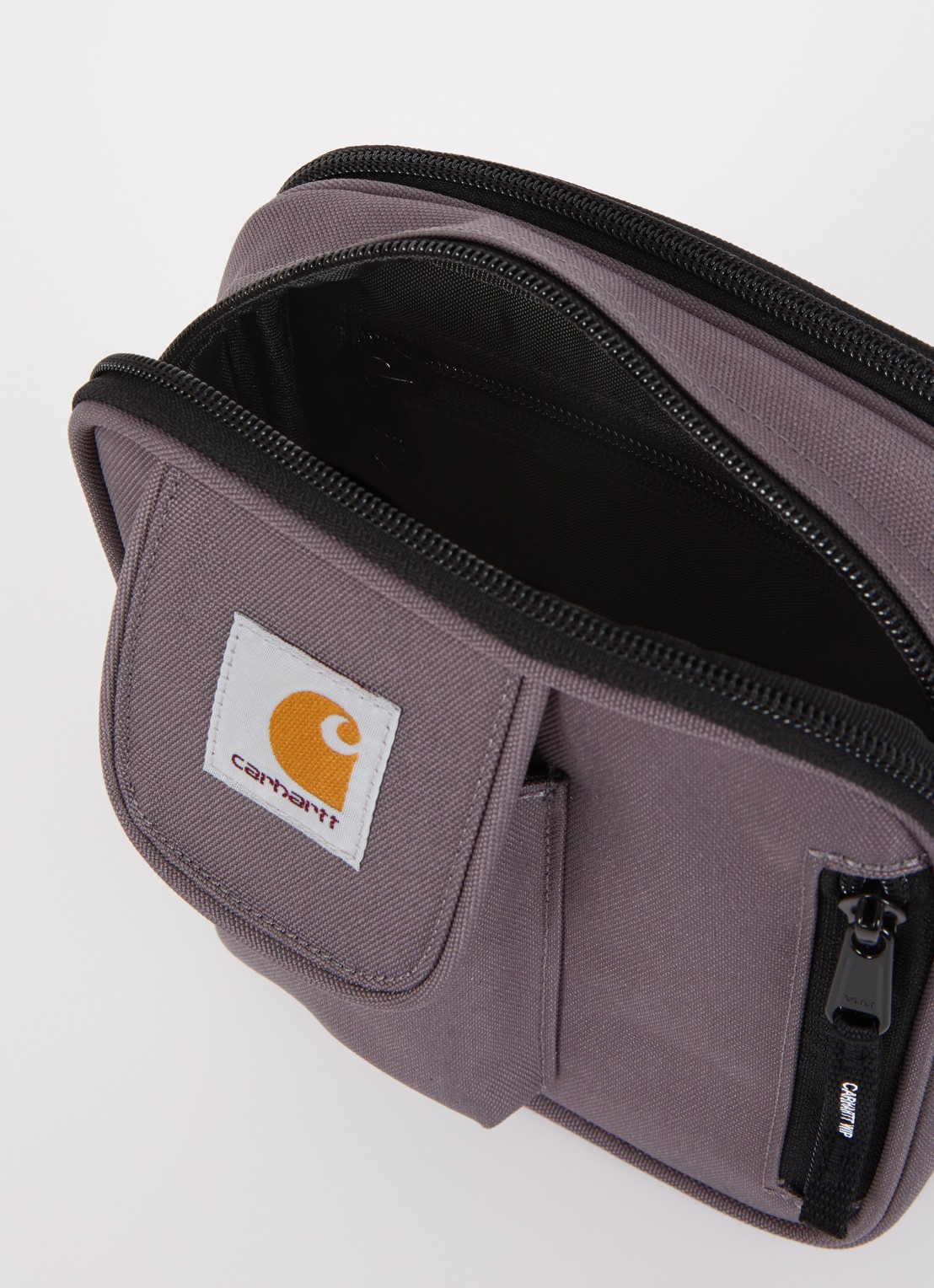 Carhartt WIP Essentials Small crossbodytas met logo - detail 3 taupe