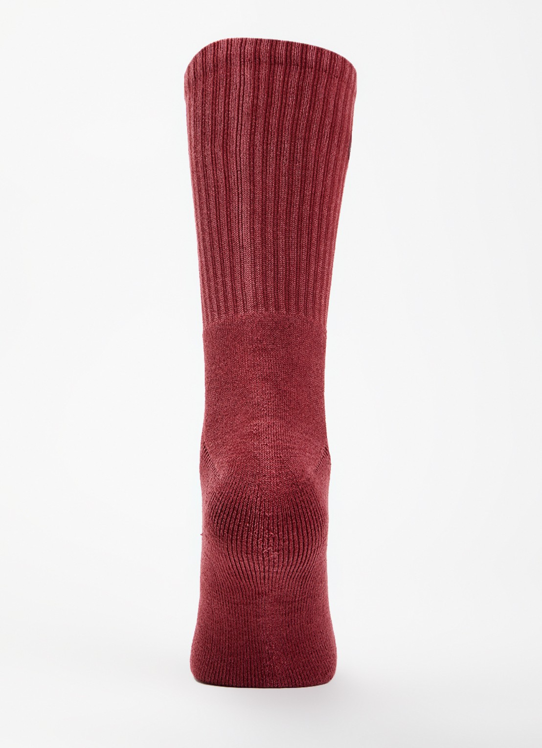 Carhartt WIP Hudson sokken met logoborduring - voorkant 3 cranberryrood