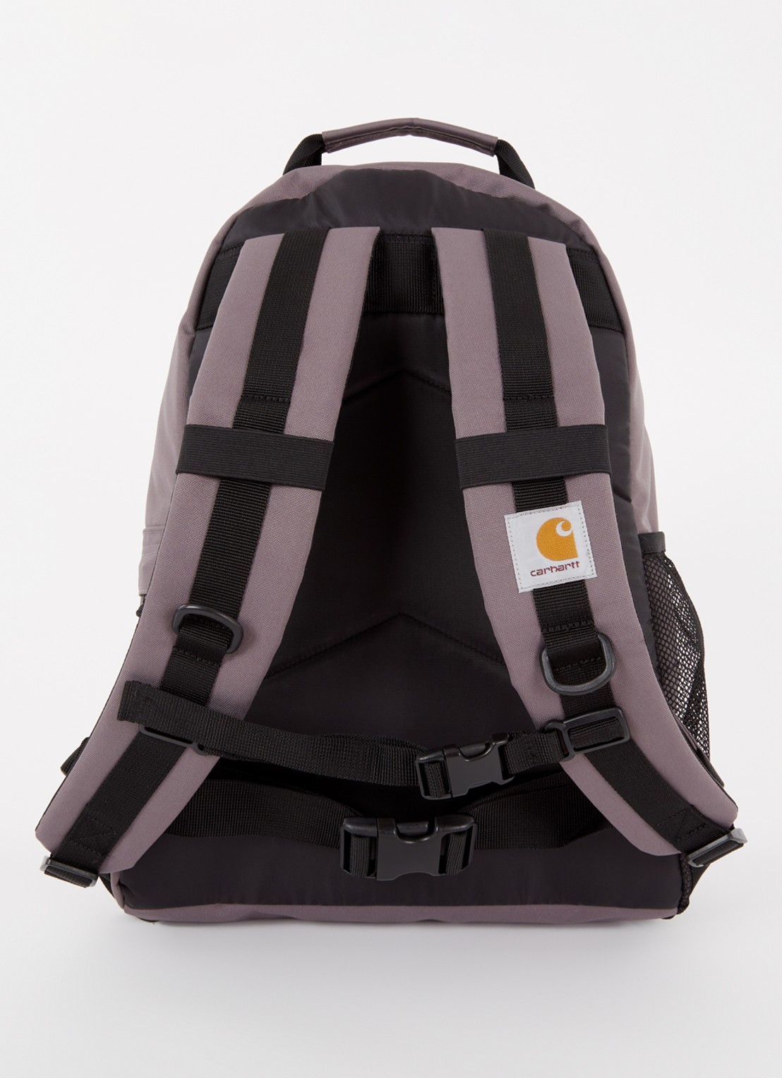 Carhartt WIP Kickflip rugzak met logo - achterkant antraciet