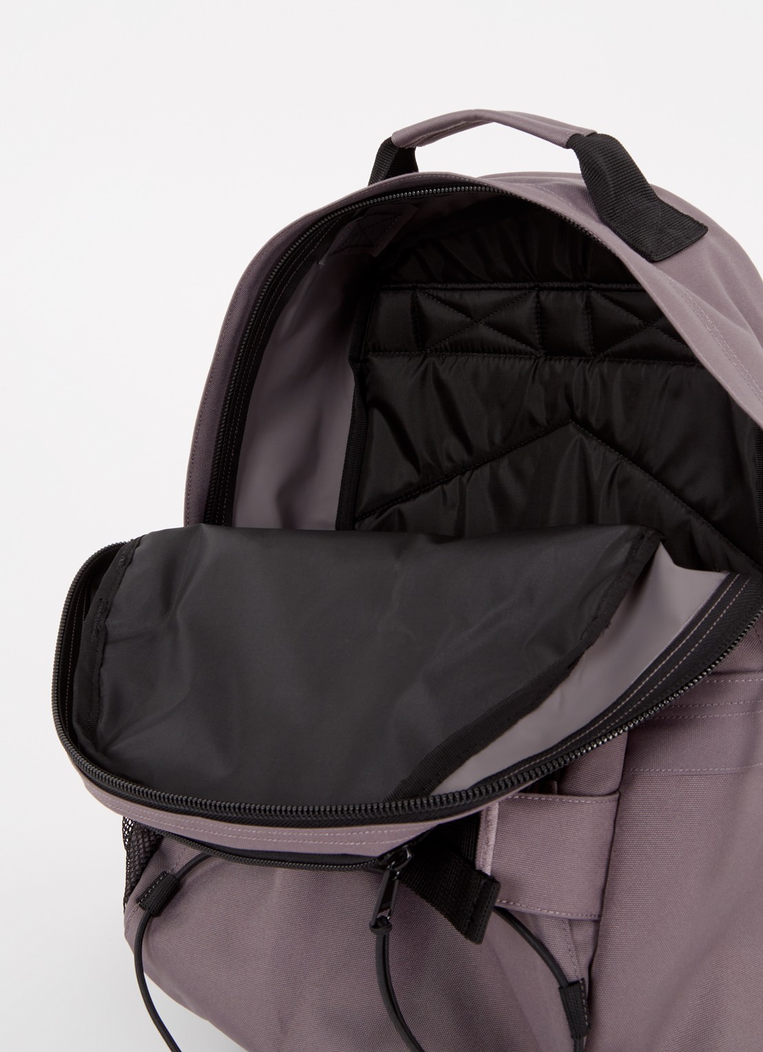 Carhartt WIP Kickflip rugzak met logo - detail 2 antraciet
