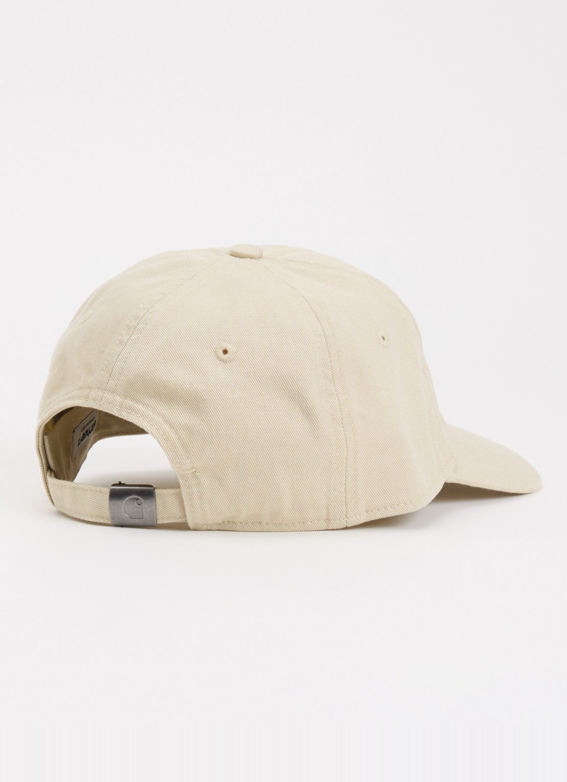 Carhartt WIP Madison pet met logo  - detail 2 beige
