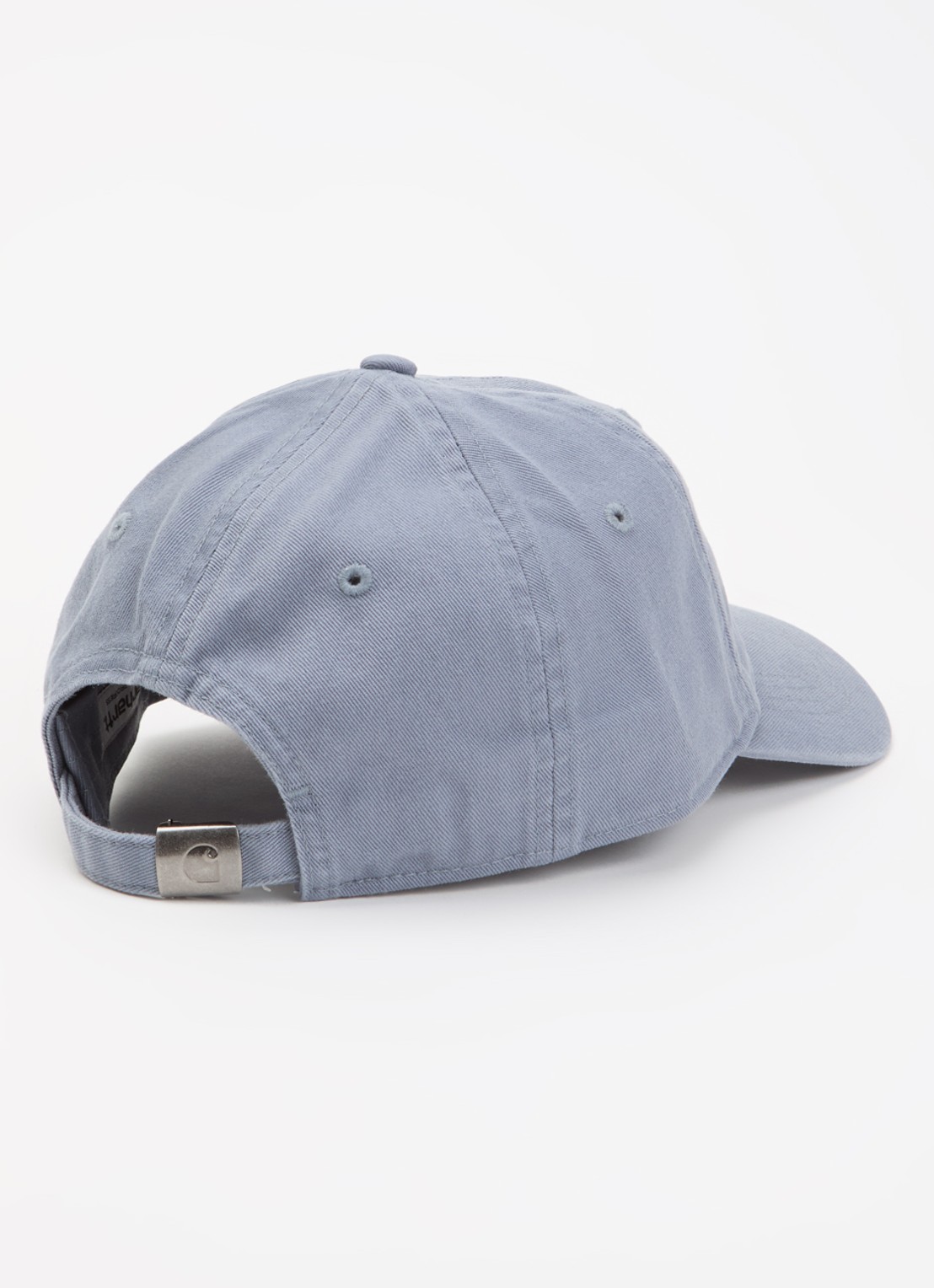 Carhartt WIP Madison pet met logoborduring - detail blauwgrijs