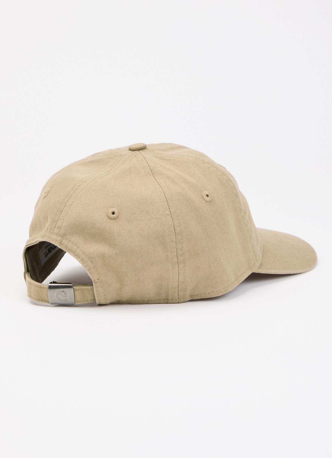 Carhartt WIP Madison pet met logoborduring - detail 2 zand