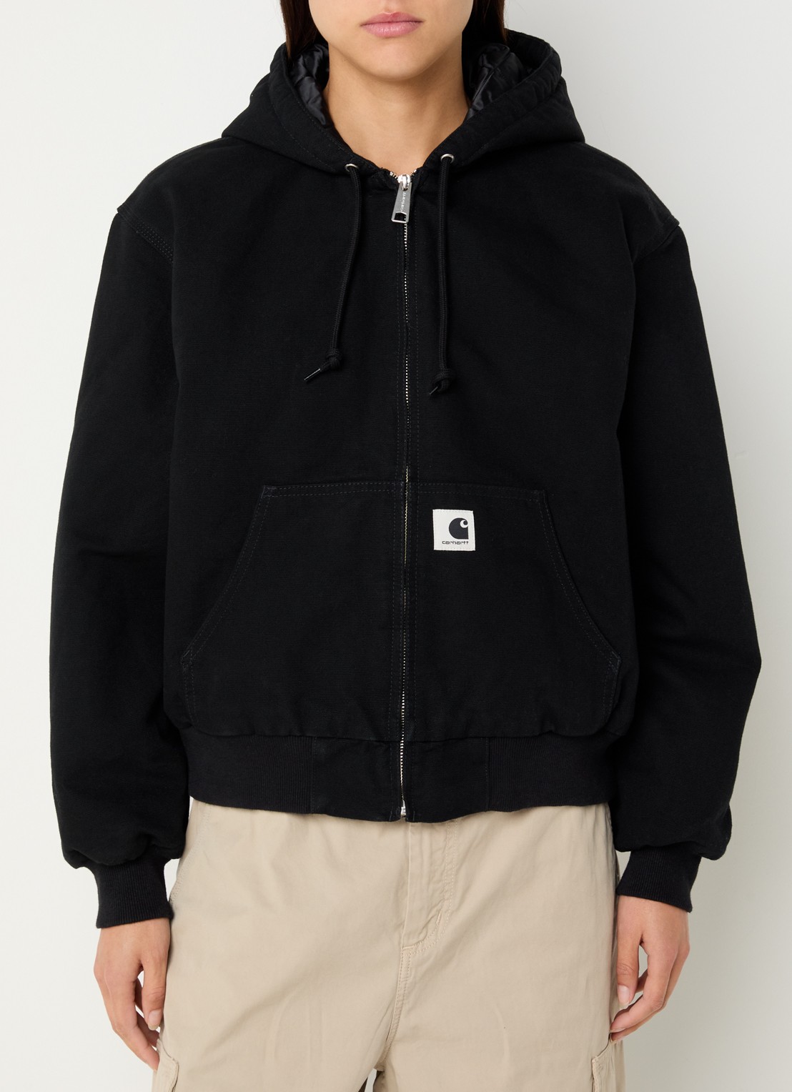 Carhartt WIP OG Active jack met steekzakken - detail 3 zwart