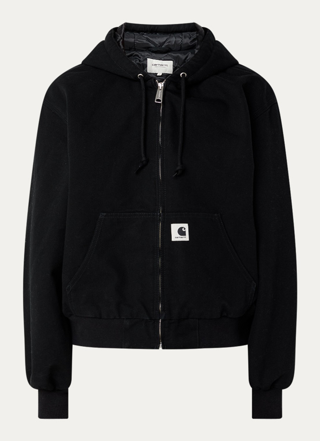 Carhartt WIP OG Active jack met steekzakken - voorkant zwart