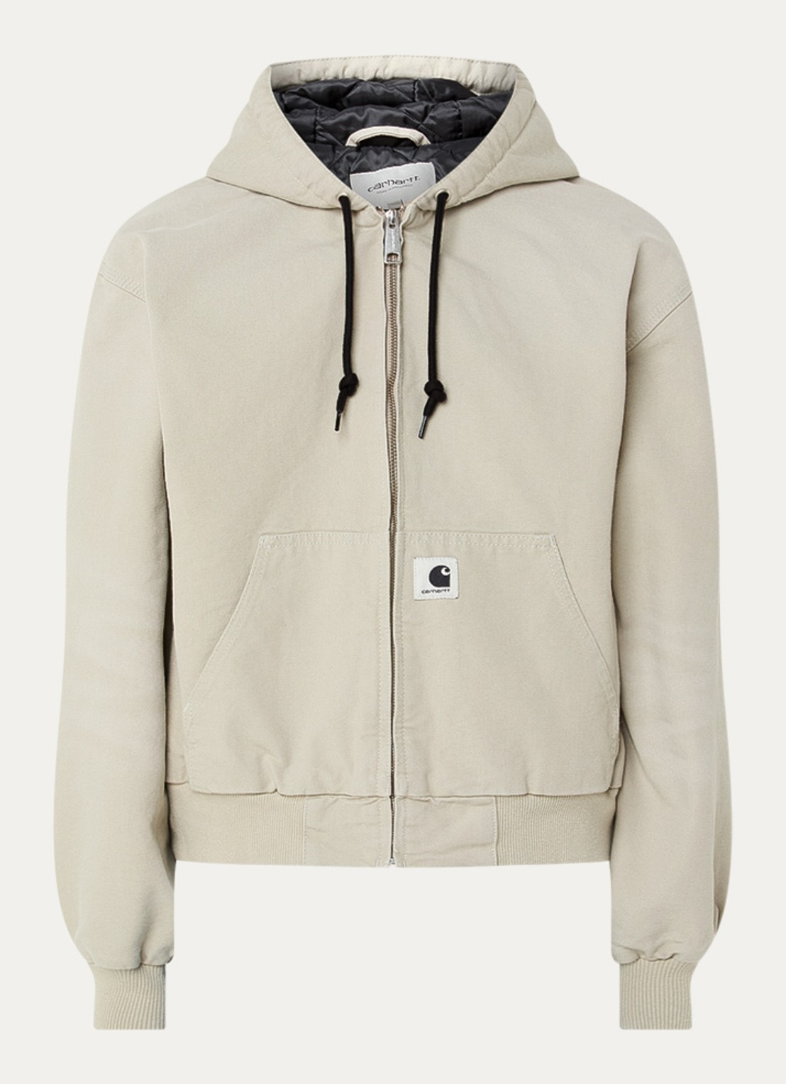 Carhartt WIP OG Active jack met steekzakken - voorkant gebroken wit