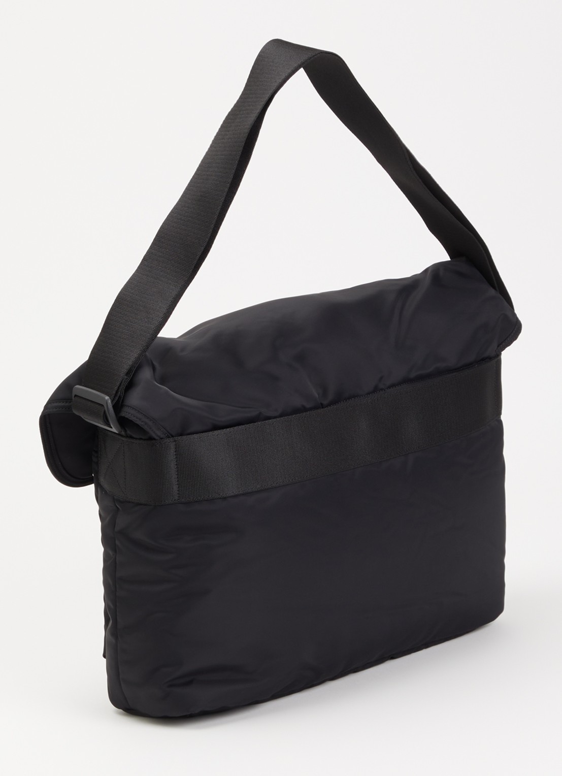 Carhartt WIP Otis crossbodytas met logo en verstelbare schouderriem - achterkant zwart