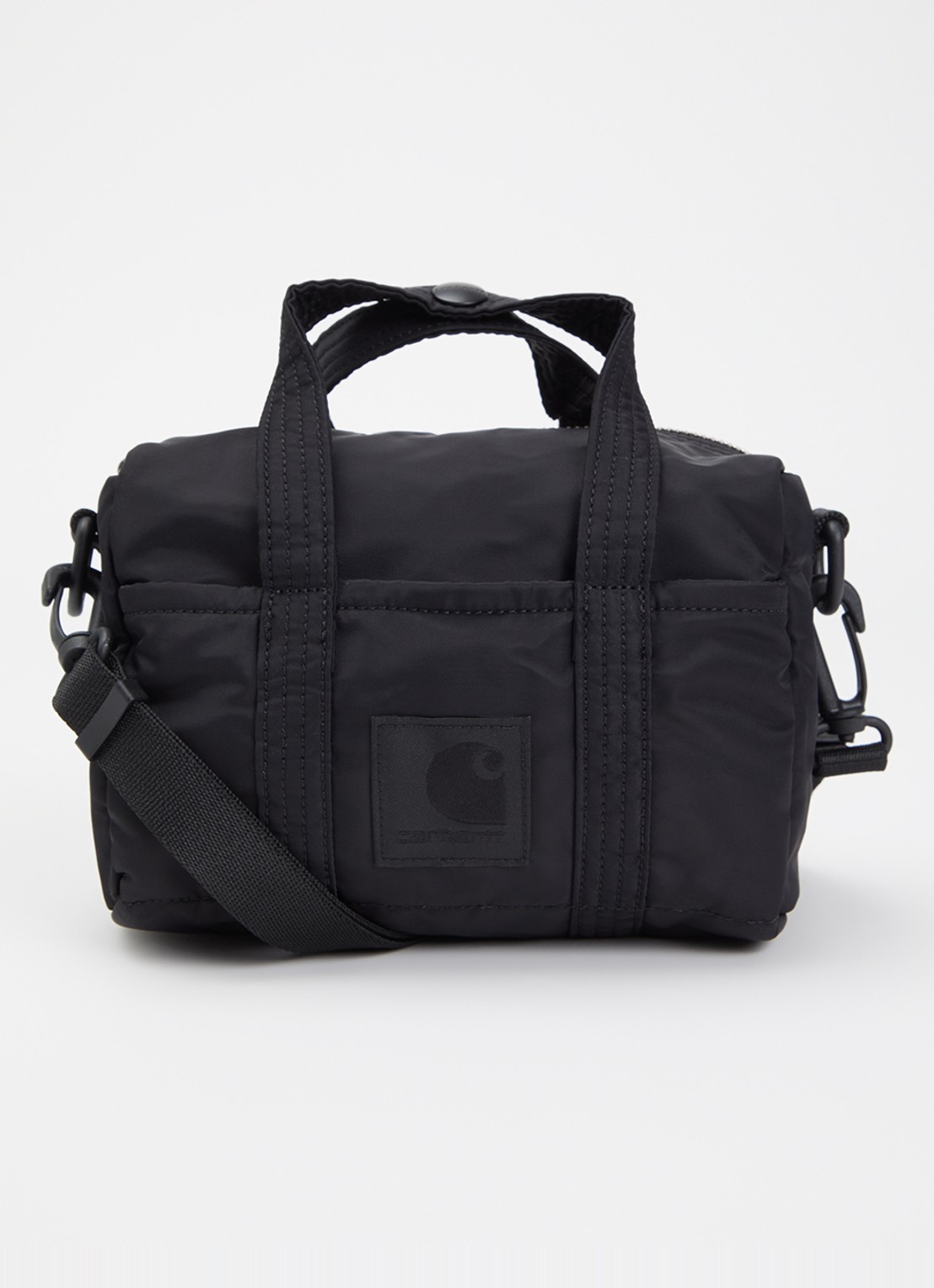 Carhartt WIP Otis handtas met afneembare schouderriem  - voorkant 4 zwart