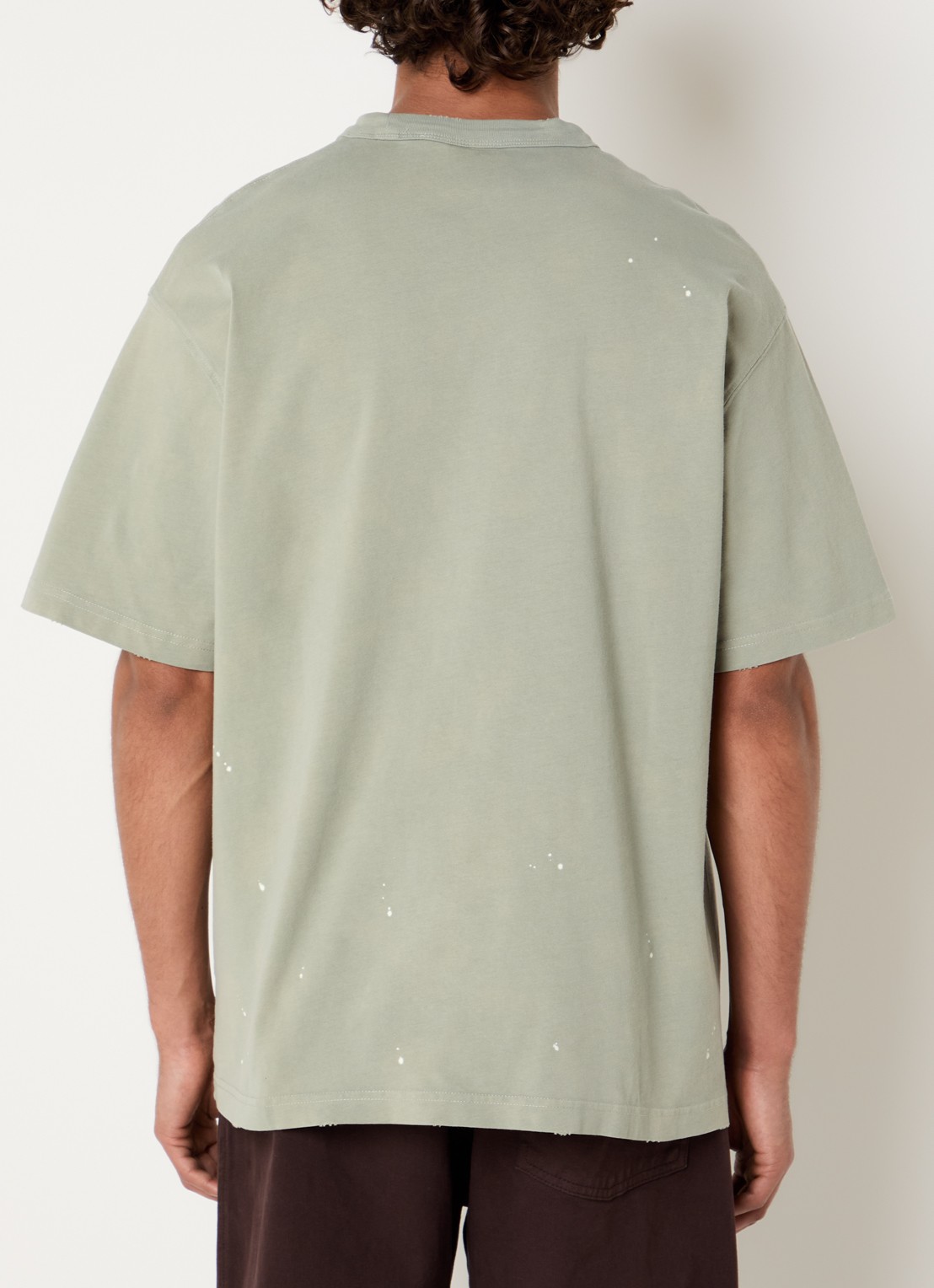 Carhartt WIP Painter T-shirt met logo - achterkant groen