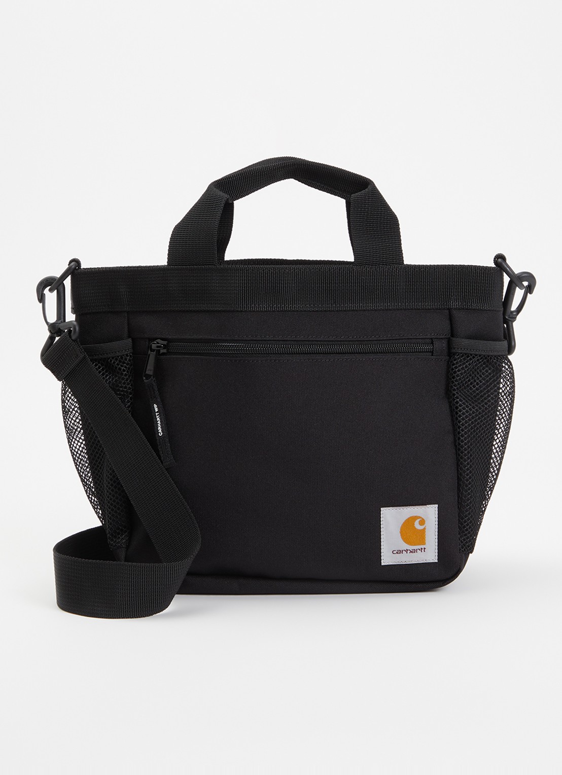 Carhartt WIP Philis schoudertas met afneembare schouderriem - voorkant zwart