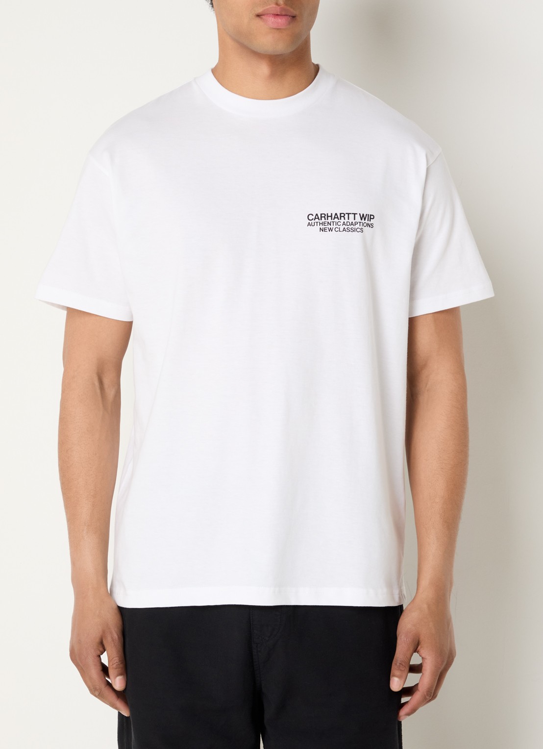 Carhartt WIP Sean Hamilton T-shirt met logo- en backprint - achterkant 4 wit