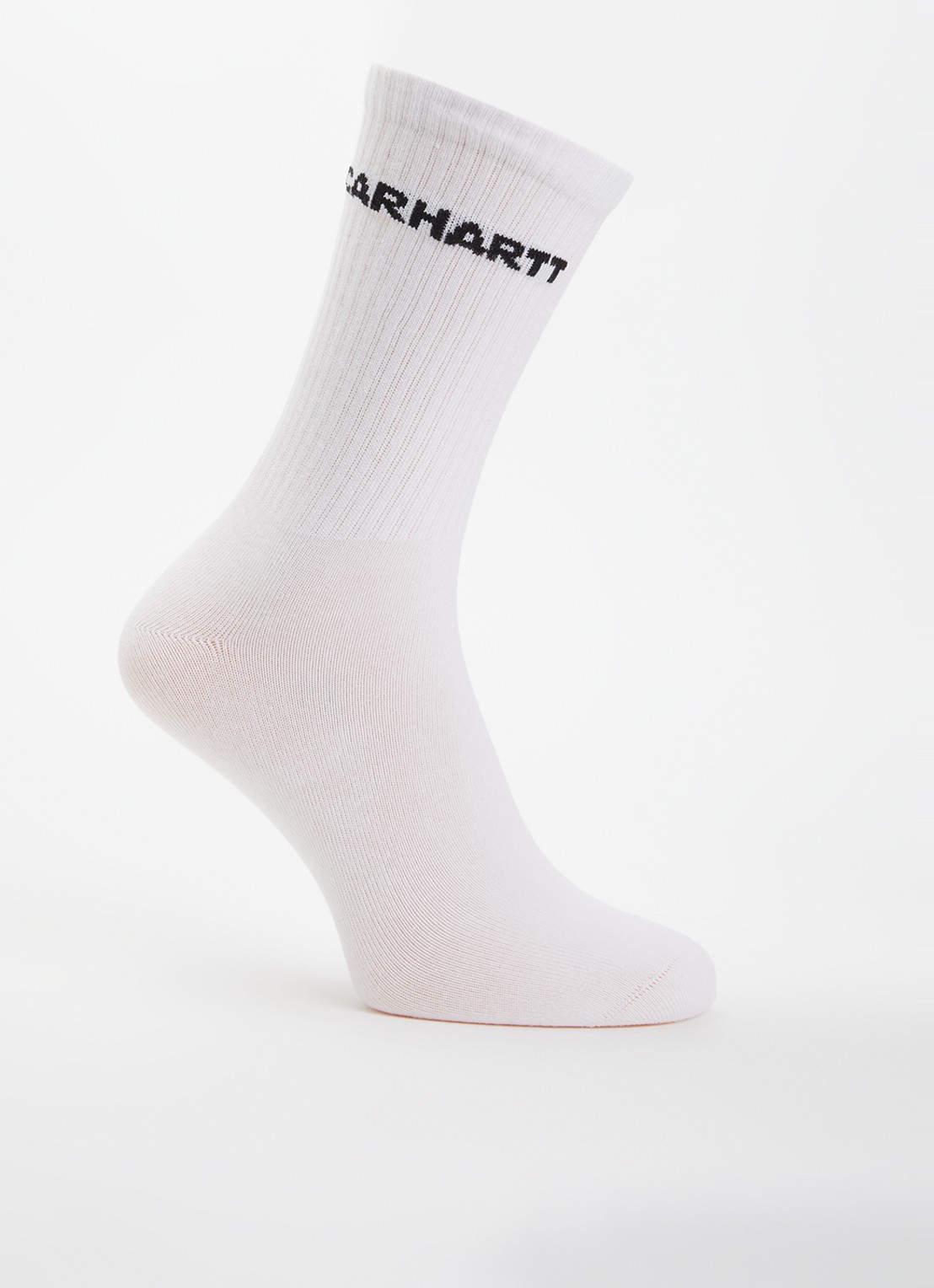 Carhartt WIP Sokken met logo - voorkant 2 wit