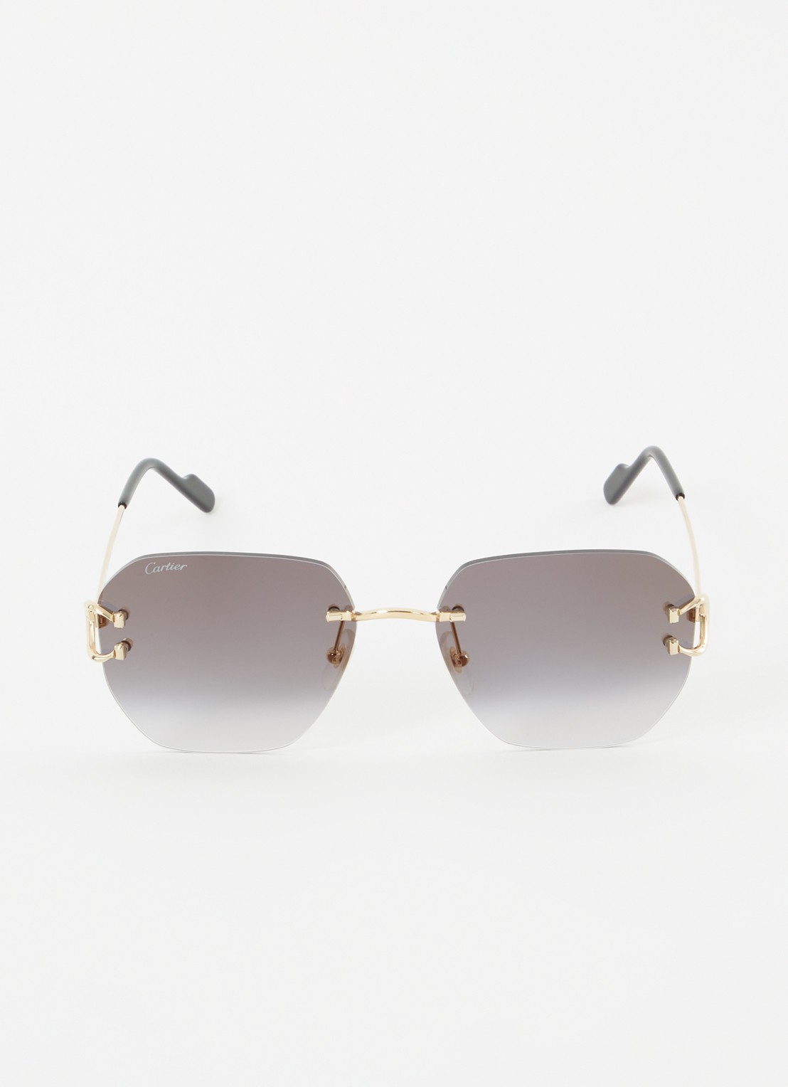 Cartier Aviator zonnebril CT0394S  - detail goud