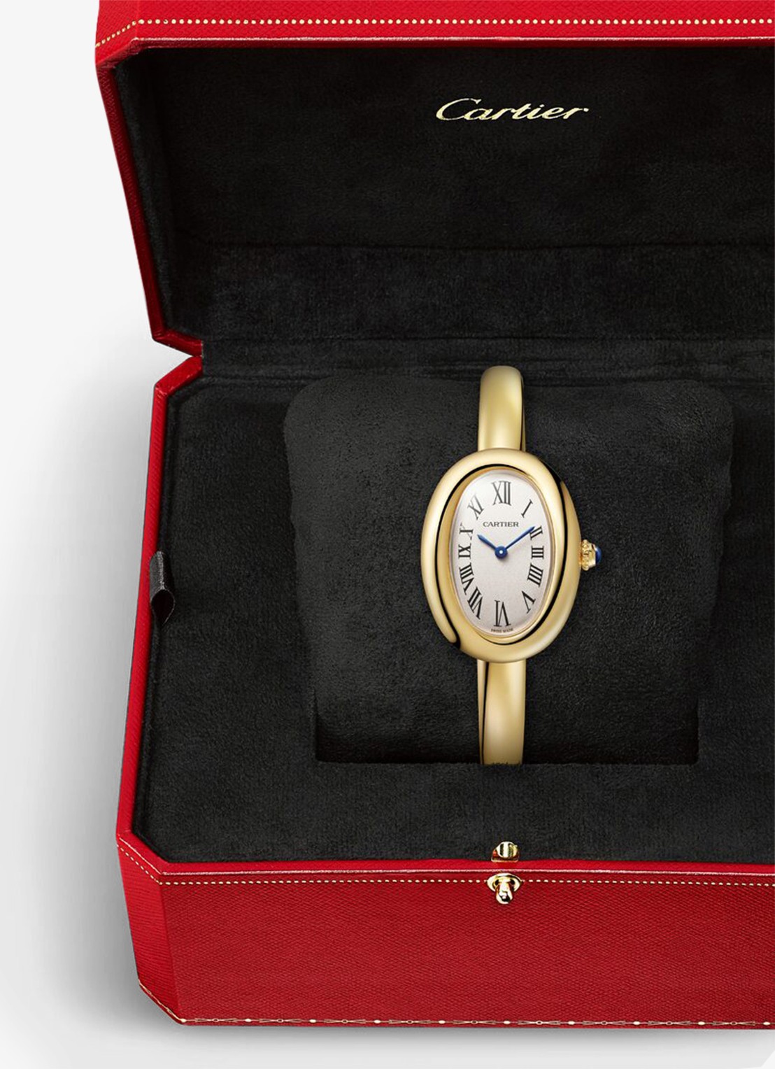 Cartier Baignoire horloge van 18 karaat geelgoud, maat 15 CRWGBA0024 - detail 3 geelgoud