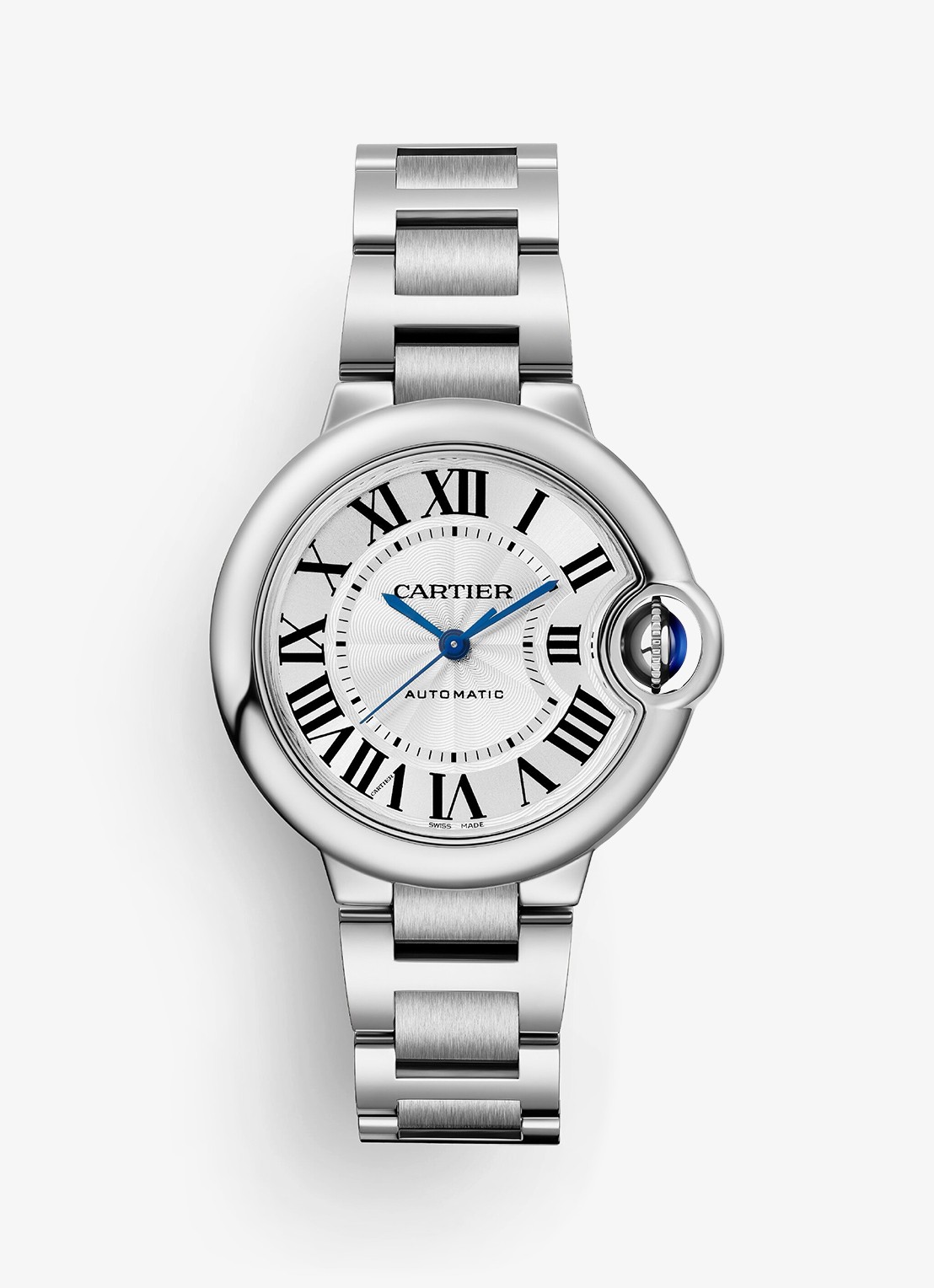 Cartier Ballon Bleu de Cartier horloge CRWSBB0044 - voorkant 5 zilver