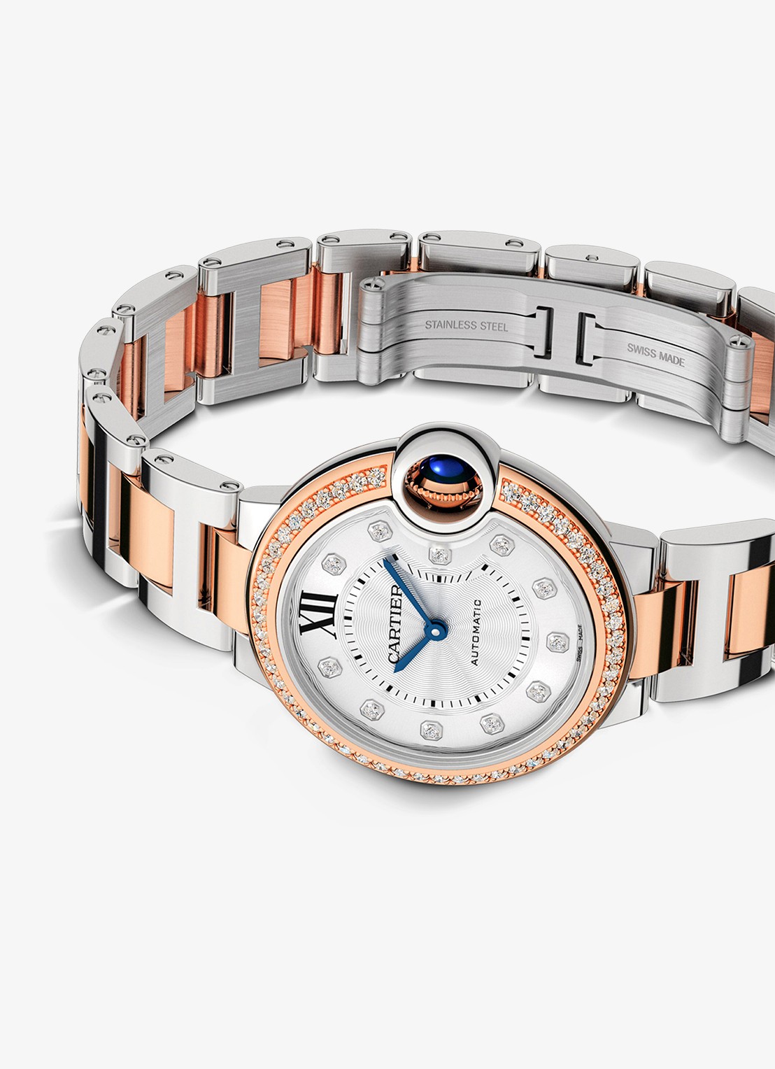 Cartier Ballon Bleu de Cartier watch - detail 3 roségoud