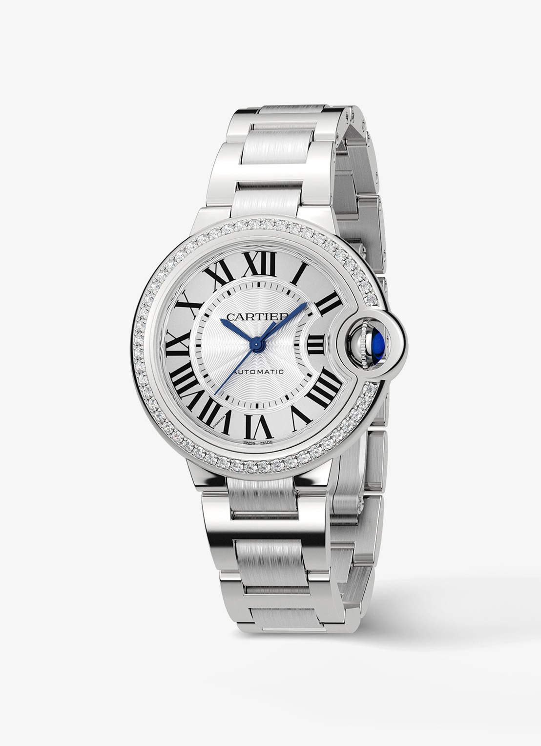 Cartier Ballon Bleu de Cartier watch - achterkant 8 zilver