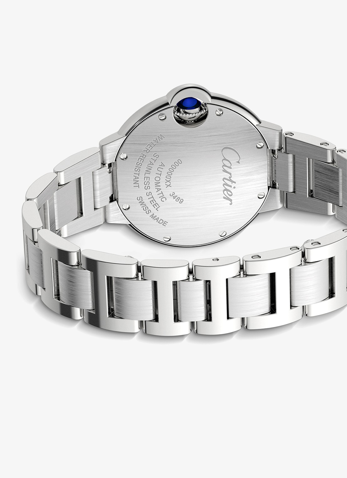 Cartier Ballon Bleu de Cartier watch - detail 3 zilver