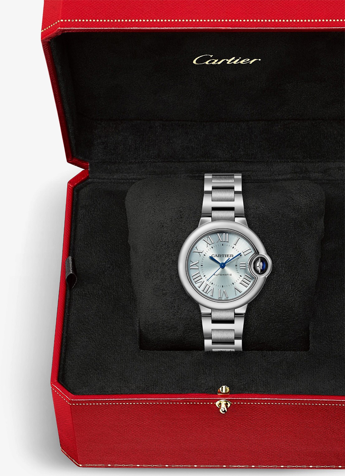 Cartier Ballon Bleu de Cartier watch - detail 6 zilver