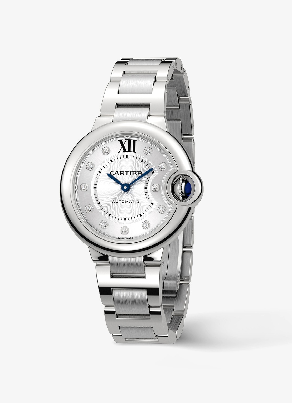 Cartier Ballon Bleu de Cartier watch - achterkant 8 zilver