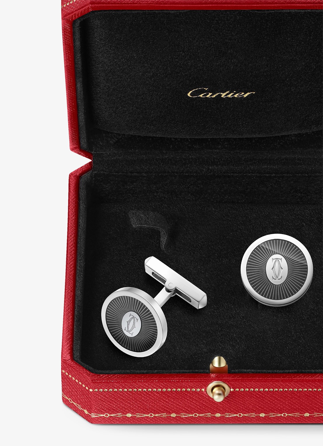 Cartier C de Cartier manchetknopen CROG000561 - detail 6 zilver