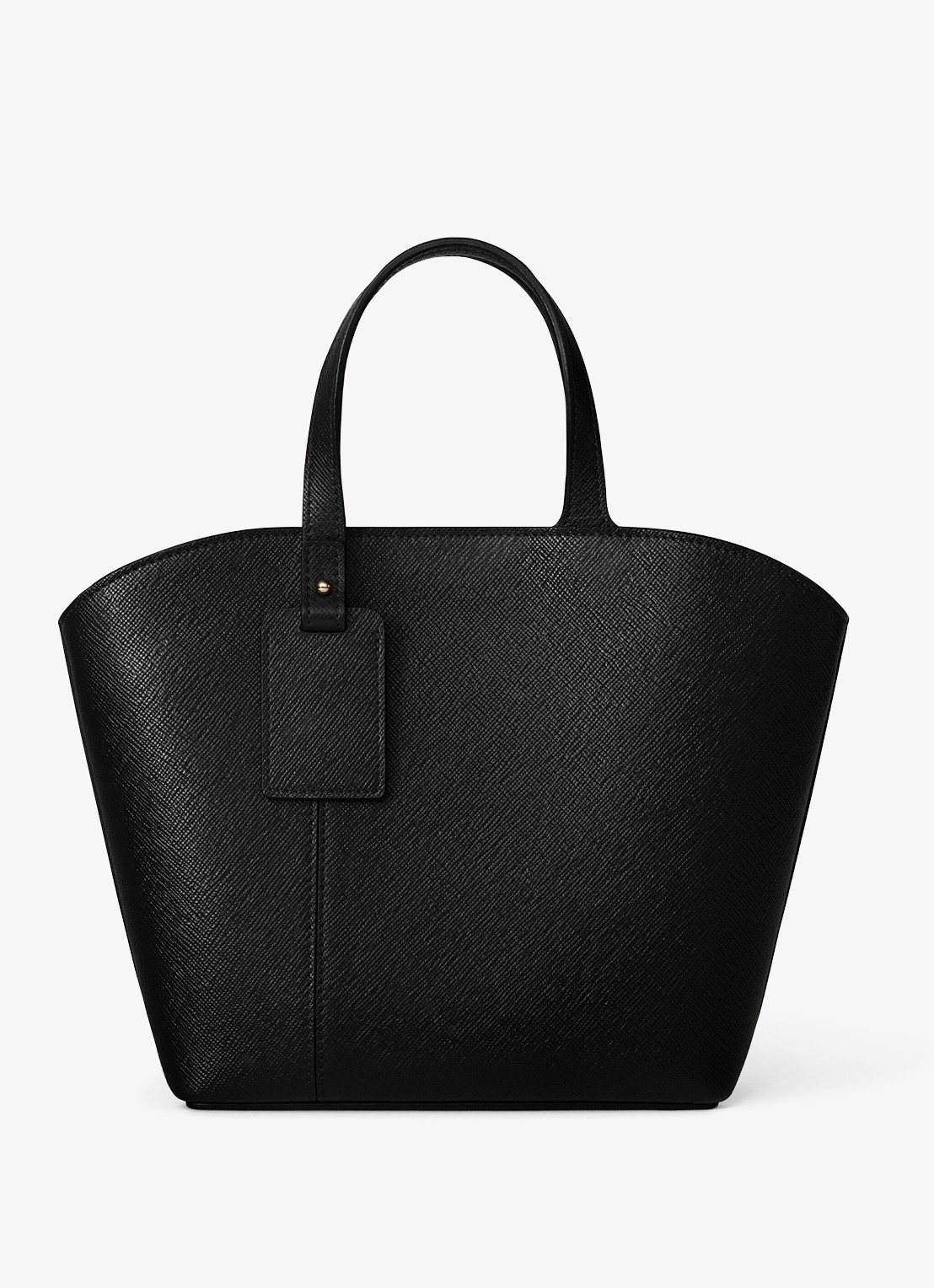 Cartier C de Cartier Mini shopper van kalfsleer CRL1002661 - achterkant zwart