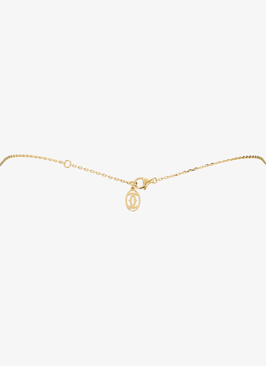 Cartier Cartier d'Amour ketting, groot model van 18 karaat geelgoud met 0.18 ct diamant CRB7215500 - detail 4 geelgoud