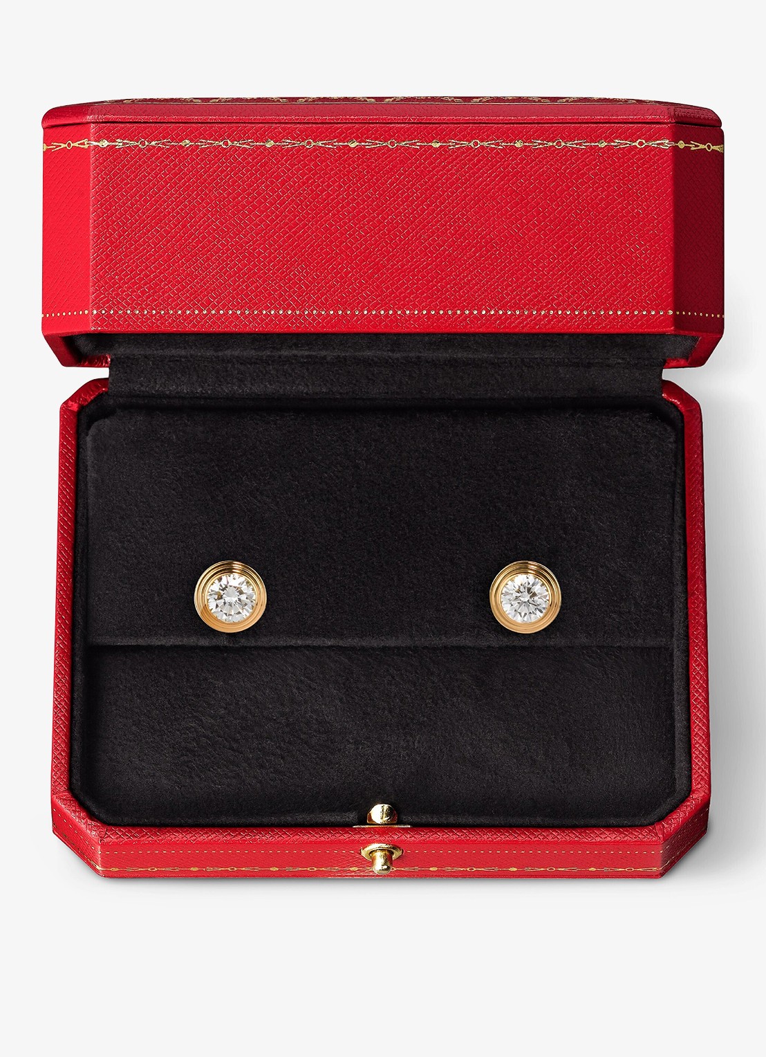 Cartier Cartier d'Amour oorstekers, middel model van 18 karaat geelgoud met 0.26 ct diamant DCRB8041600 - detail 5 geelgoud