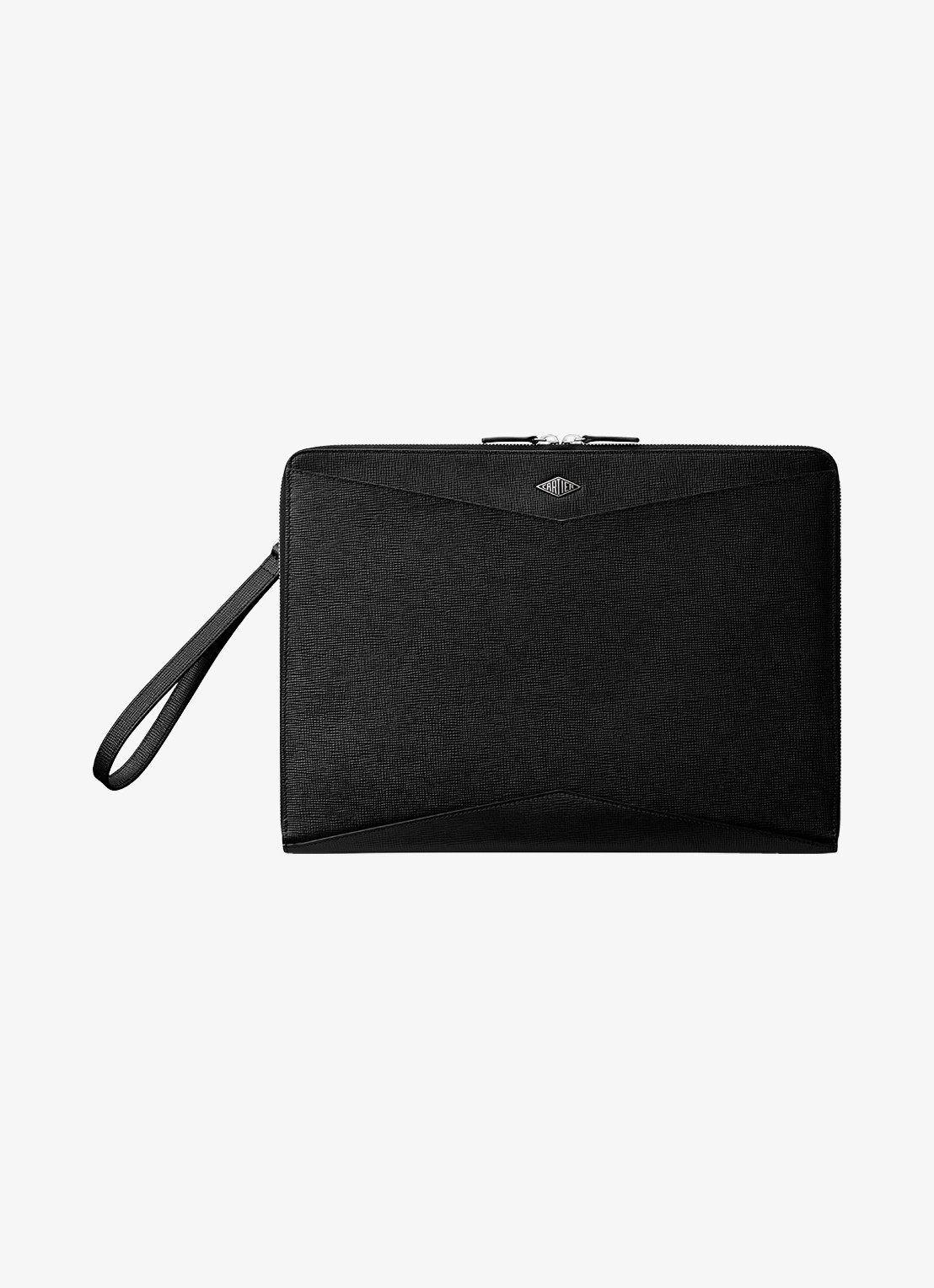 Cartier Cartier Losange clutch van kalfsleer CRL1002636 - voorkant 5 zwart