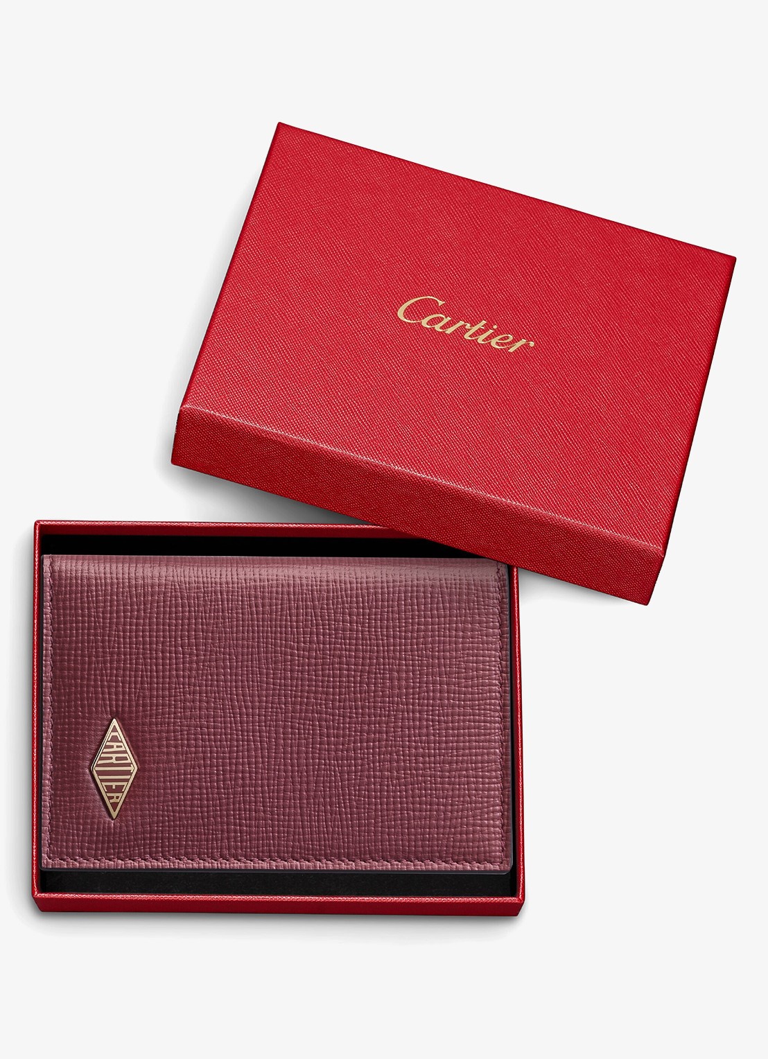 Cartier Cartier Losange pasjeshouder van kalfsleer CRL3002486 - detail 2 bordeauxrood