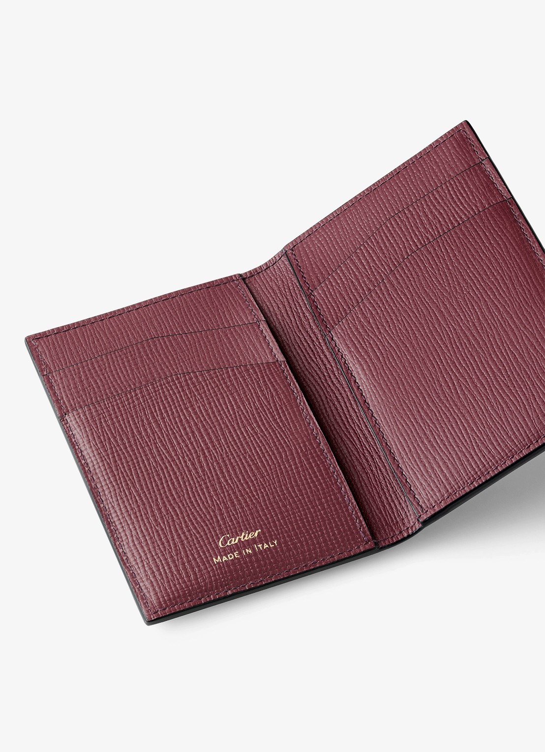 Cartier Cartier Losange pasjeshouder van kalfsleer CRL3002486 - voorkant 4 bordeauxrood