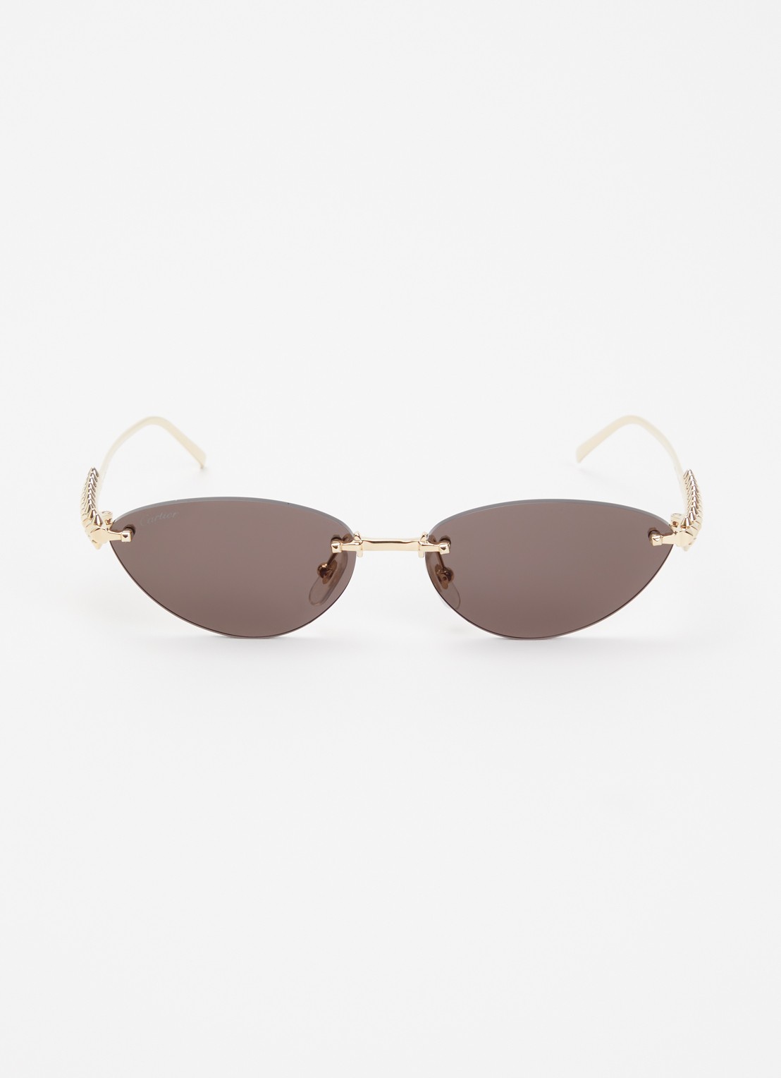 Cartier Cat Eye zonnebril CT0543S - detail 2 goud