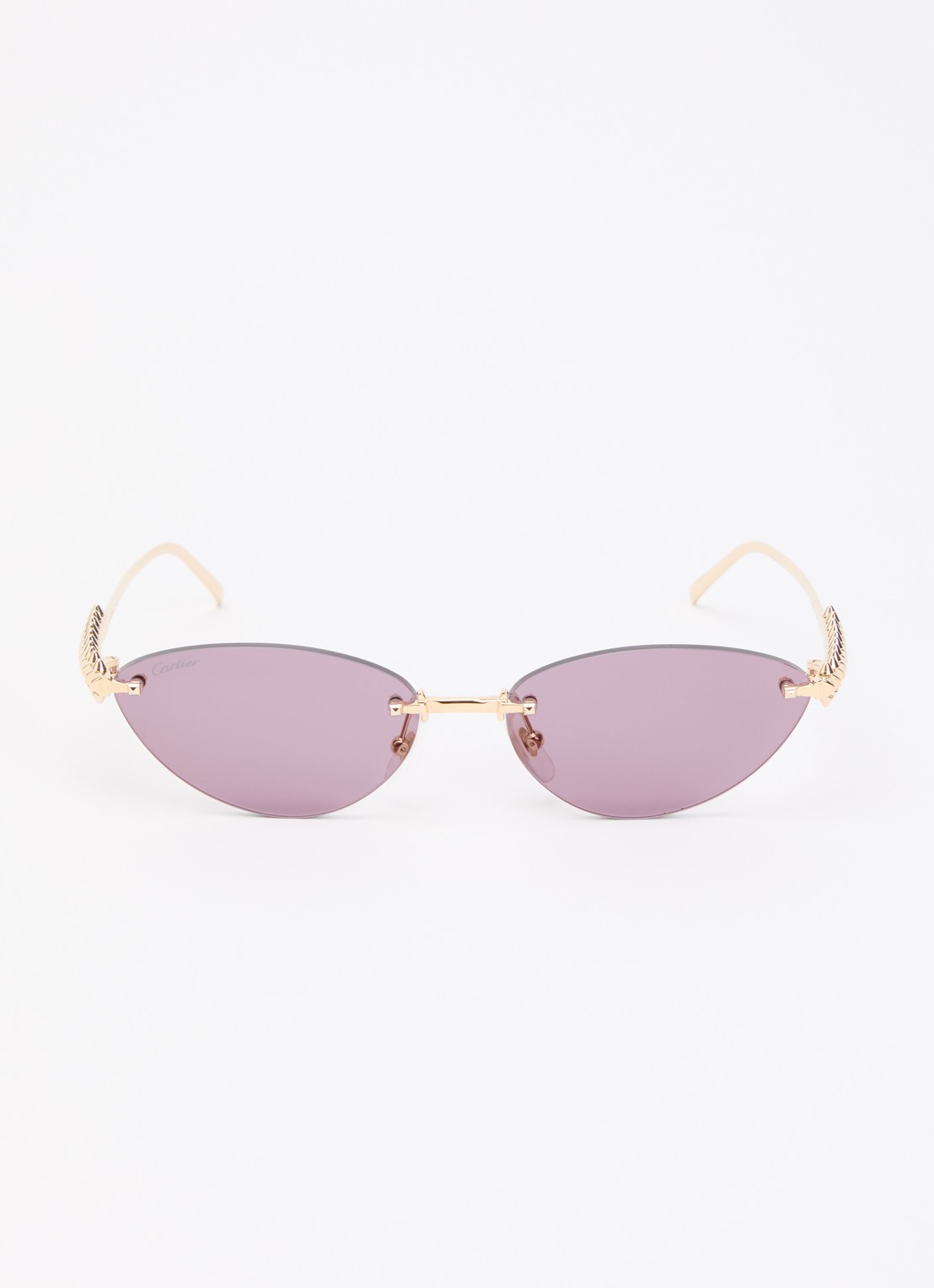 Cartier Cat Eye zonnebril CT0543S - detail 2 goud