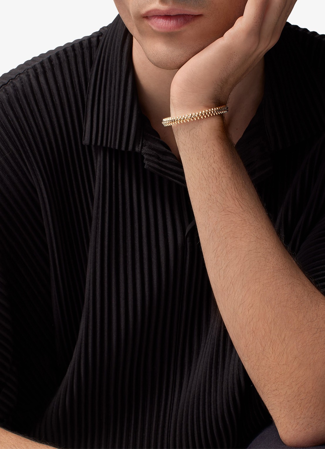 Cartier Clash de Cartier armband, klein model van 18 karaat geelgoud CRB6081317 - achterkant 8 geelgoud