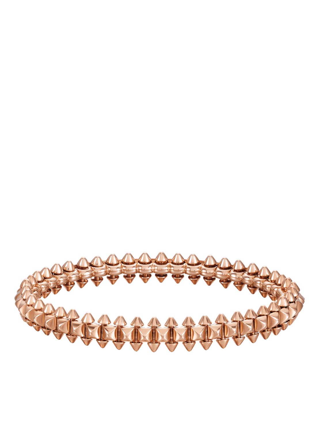 Cartier Clash de Cartier armband, middel model CRB6065217 - voorkant roségoud