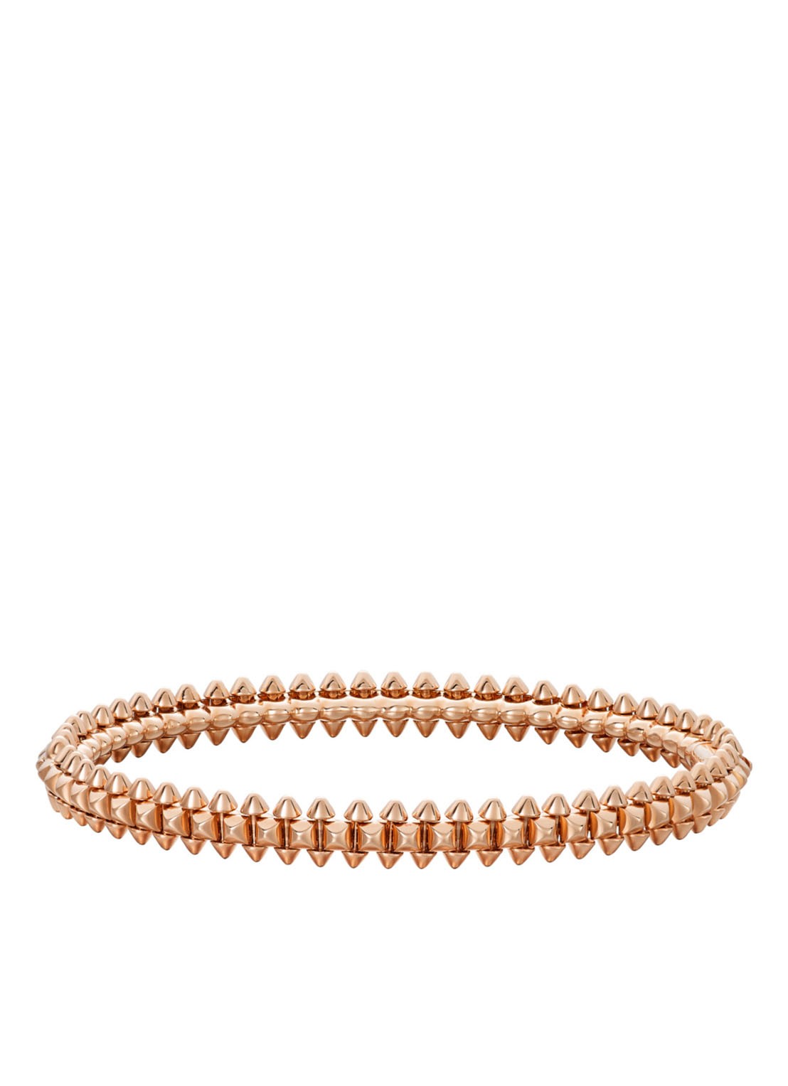 Cartier Clash de Cartier armband van 18k roségoud CRB60651 - voorkant roségoud