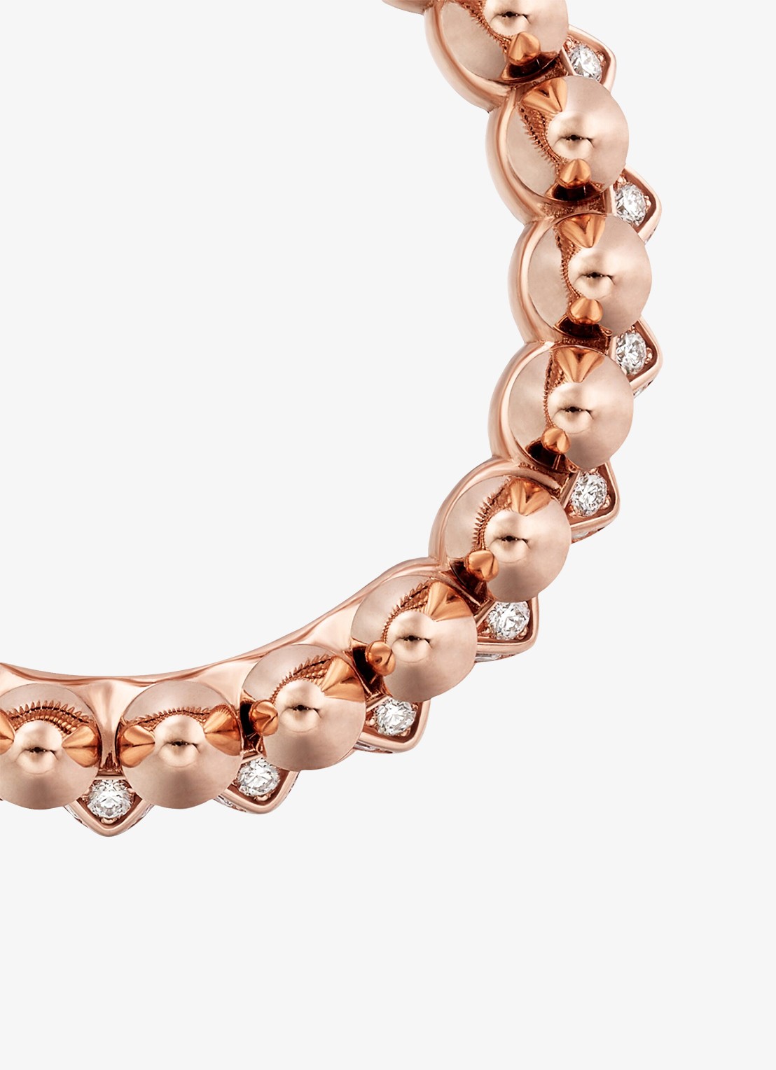 Cartier Clash de Cartier ring, klein model van 18 karaat roségoud met 0.31 ct diamant CRN4796100 - detail 7 roségoud