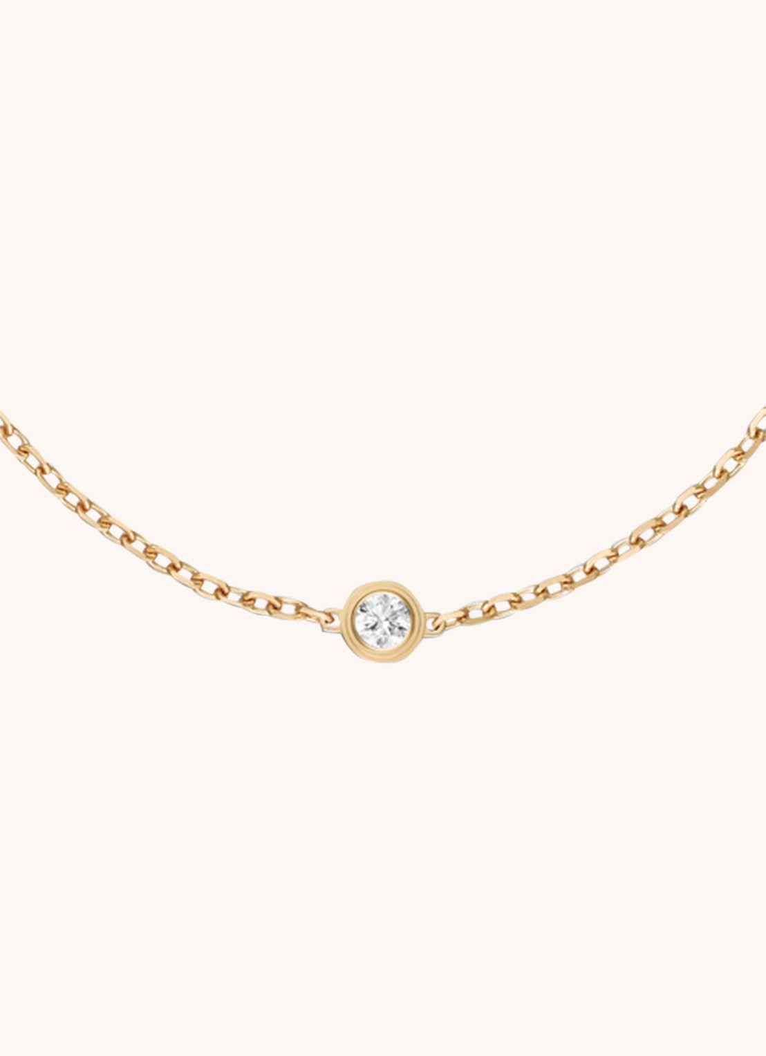 Cartier Diamants Légers XS armband van 18k geelgoud met diamant B6045617 - detail 3 geelgoud