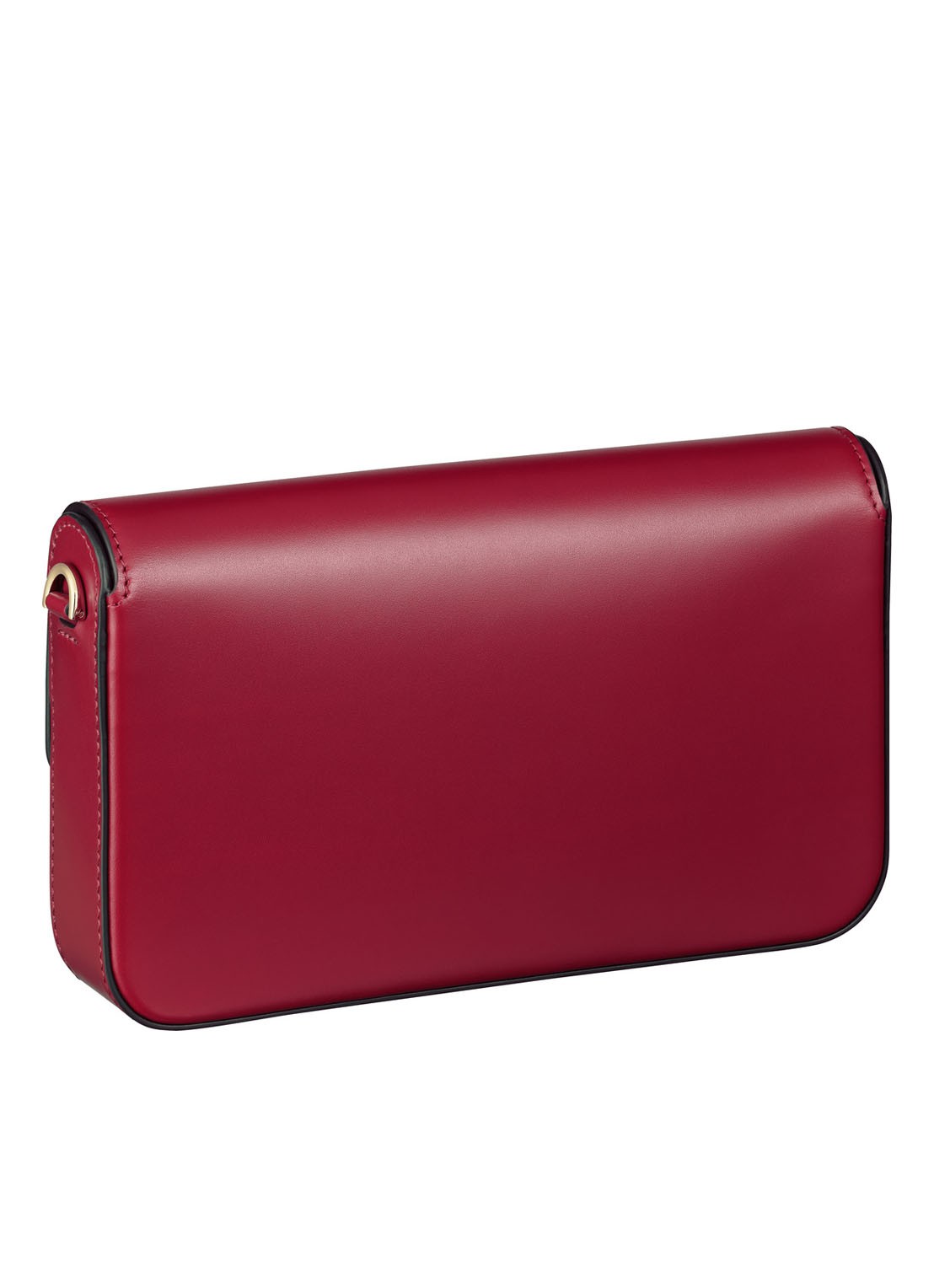 Cartier Double C Mini Chain crossbodytas van kalfsleer CRL1002306 - voorkant 2 kersenrood