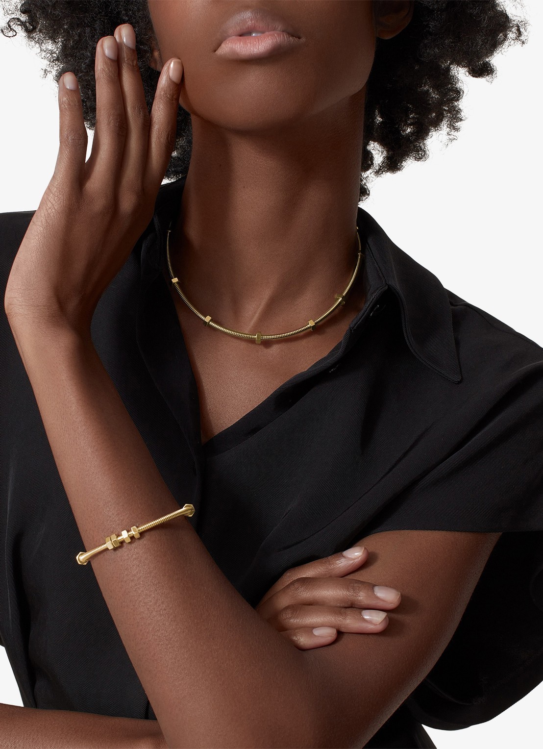 Cartier Écrou de Cartier bangle, van 18 karaat geelgoud CRB6063817 - voorkant 2 geelgoud