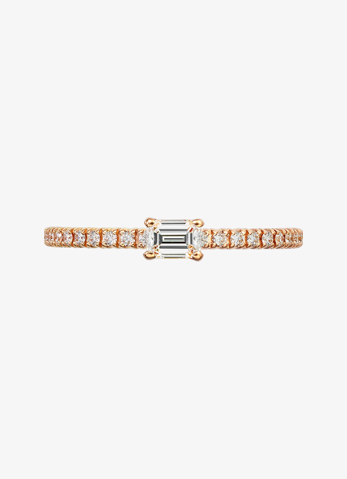 Cartier Étincelle de Cartier ring van 18 karaat roségoud met 0.10 ct diamant CRB42167 - detail 2 roségoud
