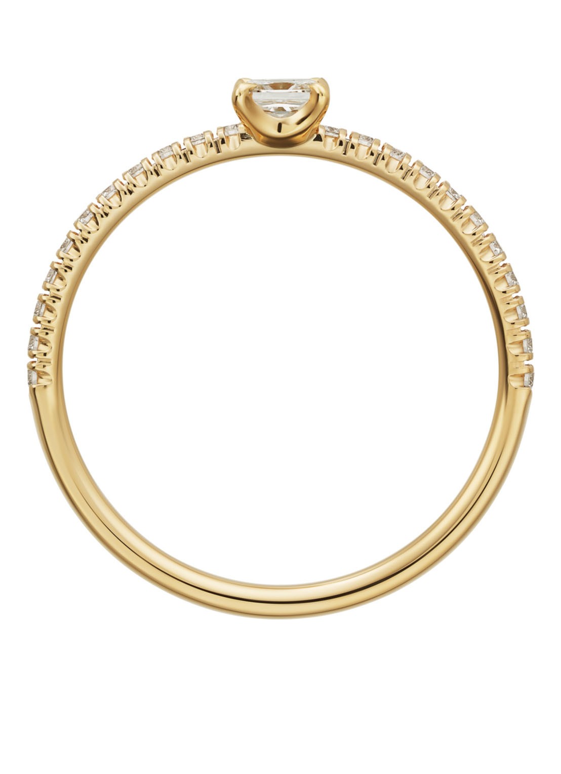 Cartier Etincelle de Cartier ring van 18k geelgoud met diamanten CRB4232900 - detail 4 geelgoud