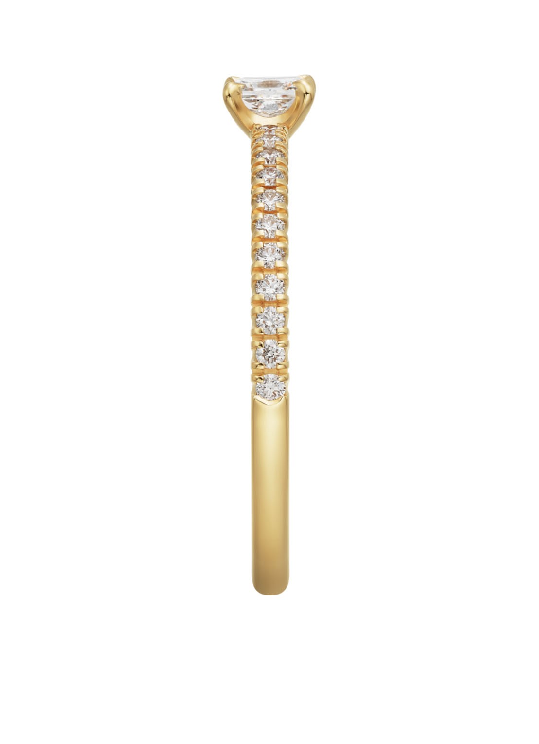 Cartier Etincelle de Cartier ring van 18k geelgoud met diamanten CRB4232900 - detail 5 geelgoud