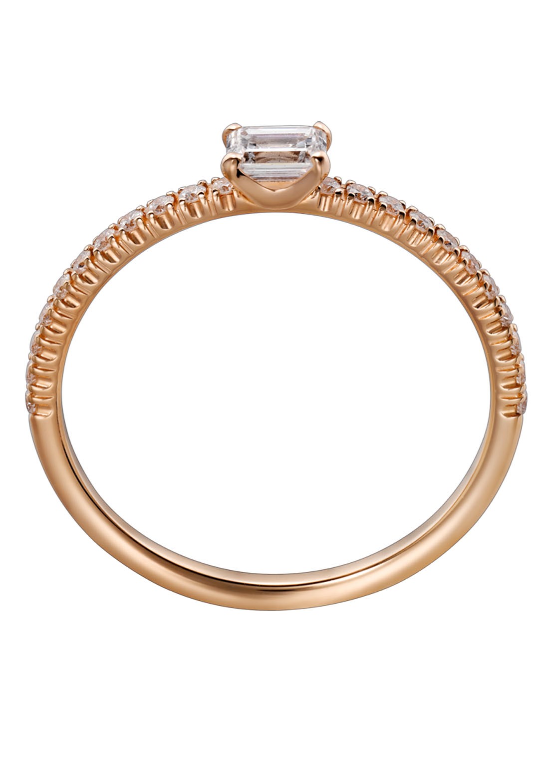 Cartier Etincelle de Cartier ring van roségoud met diamanten CRB4216700 - detail 4 roségoud