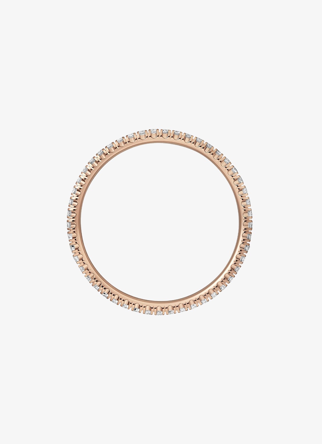 Cartier Etincelle de Cartier trouwring van 18 karaat roségoud met 0.22 ct diamant CRB4210500 - detail 4 roségoud