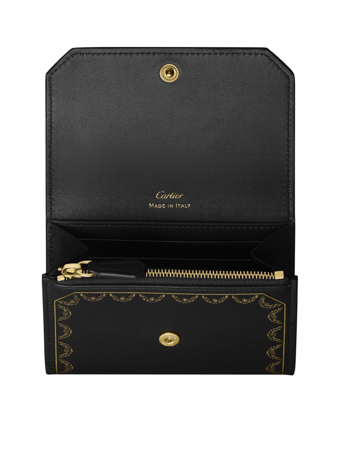 Cartier Guirlande de Cartier mini portemonnee van kalfsleer CRL3001712 - detail 3 zwart